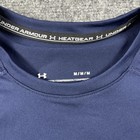 Under Armour Heatgear Compression Shirt Mens Medium Blue Long Sleeve Base Layer