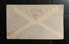 Antique 1927 Papua New Guinea Early Stamps Sc 62 Rare Ship Cover To Usa