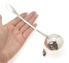 800 Silver 2-tone Antique Victorian Germany Hanau Pseudo Collectable Ladle