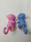 2 Fingerling Baby Monkeys  Pink   Purple Interactive Electronic Pets-2016 Wowwee