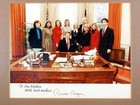 Signed President Ronald Reagan 8x10 Photo Framed Autographed 
