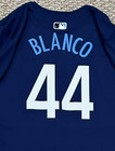 Blanco City Connect Size 42 2025 Kansas City Royals Game Used Jersey Issued Mlb