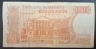 1966 Belgium 50 Francs P139 3   Signature Kestens  742s4080 