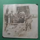 Soldiers Doing Stuff Antique Military Photo