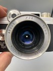 Argus C-44 Still Film Camera W  Cintagon 50mm F 2 8 Lens Vintage Leather Case