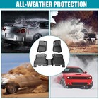 Floor Mats Liner Carpets For 2018-2025 Jeep Wrangler Jl 4-door All Weather