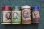 Vintage Edison Phonograph Empty  Record Cylinders