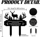 Memorial Grave Markers For Brother  Cemetery Decorations For Grave  Memorial Gif