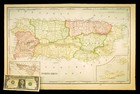 Vintage Puerto Rico Map Porto Rico Large San Juan Antique Ca 1901