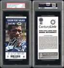 Davante Adams Signed Nfl Debut Ticket Stub 9 4 14 W  Nfl Debut Psa 7 Auto 8