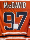Connor Mcdavid Signed Edmonton Oilers Autographed Custom Jersey With Aca Coa