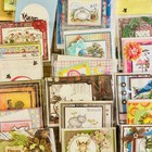 Lot Of 50 Animal Themed Handmade Greeting Cards Bulk Assortment All Occasions