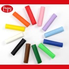 Plastilina Reusable And Non-drying Modeling Clay  Box Of 12-color Sticks  0 8   