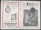 Vintage Paris Magazine November 1931 Woman Fashion Scarf French Periodical