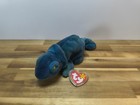 1997 Ty Beanie Baby  rainbow  Chameleon Error Blue Fabric Rainbow Swing Tag 
