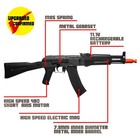 Emerbu Ak105 Gel Ball Blaster Metal Gearset 11 1v Battery Semi   Fully Auto 15 