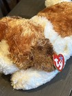 Ty Beanie Buddy - Sampson The Dog  13 Inch  New Mwmts Plush Stuffed Animal Toy