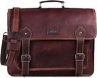 Leather Messenger Bag For Men 18  Leather Laptop Bag Leather Satchel