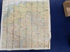 Vintage Original Wwii Silk Escape Map 43 c d France Belgium Holland Germany