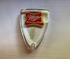 Vintage Miller High Life Beer Lucite Clear Acrylic Beer Tap Handle Knob