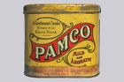 Rare 1900s  pamco  Litho Hinged  Oval 50 Cigar Humidor Tin In Good Condition