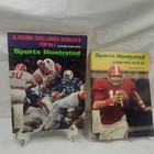 Vintage 1971 72 Sports Illustrated Alabama Football Crimson Tide Covers Lot Of 2