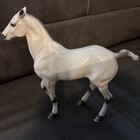 Vintage  Hartland White Alabaster Polo Pony Horse Glossy