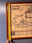 Old Map Of Bermuda 1600s By Blaeu Vintage Art Print Repro Framed