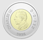 2026 Canada  2 50th Anniversary Of The Cn Tower Colourized - 1 Coin
