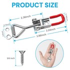 6 pack Toggle Latch Clamp 4001 Adjustable Quick Release 330lb Heavy Duty W Sc   