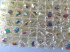 Factory Box 144 Swarovski Vintage  retired Cut  Round Bead 10mm Crystal Ab  5300