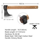 Throwing Axe  2 Pack 16 5  Throwing Axes And Tomahawks With 1065 High Carbon    