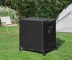 Outdoor Grill Cart Cover - Waterproof Pizza Oven Stand - Heavy Duty Food Prep   