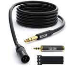 6 35mm 1 4 Inch Trs Male To Xlr Male Cable 30 Ft  Balanced Professional Shiel   