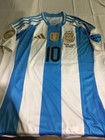 Argentina Copa America 2024 Lionel Messi Signed Autographed Jersey Beckett Bas