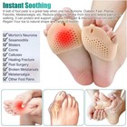 2pcs Silicone Bunion Toe Corrector Orthotics Straighter Separator Pain Relief