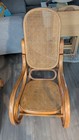 Vintage Mid Century Modern Bentwood Rocking Chair Rocker Thonet-style   read