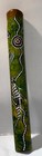 Hand Painted Wood Aboriginal Australian Didgeridoo Instrument 16  Shelf Display