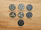 Anime Sharingan Eyes Slate Coaster