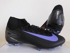 Nike Mercurial Superfly 10 Academy Fg Black-violet Nby Sz 10 5  hq3271-900 