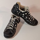 Etonic Black W Stars Perfect Slide Women s Bowling Shoes  Us Size 8  Non Marking