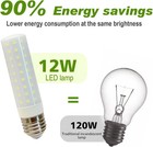 E26 e27 Led Corn Light Bulbs Daylight White 6500k 120w Equiv 12w 6 Pack