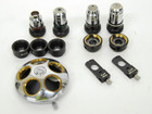 Zeiss Wl Objective Turret W  4 Plan Objectives  40 100 Dic Sliders  3x 47 44 66