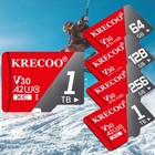 Micro Sd Card 64gb 128gb 256gb 1tb Class 10 Micro Sd Memory Card Tf Adapter Lot