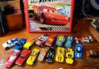 Marchbox Hotwheel Disney Pixar Cars Burning Up The Track Carrying Case Holds 50 