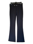 Bogner Women   s Navy Softshell Flared Ski Pants 4-way Stretch Size L4 Long