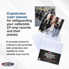 1-rslv 33 Rpm Record Sleeves Polypropylene Vinyl Record Outer Sleeve  100 Count 