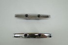 Pair 6 Inch Old Chrome Boat Dock Cleats  d2a1142 