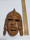 Kenya East Africa Wooden African Tribal Mask Hand Carved 6    