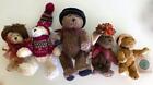 Vintage Boyd s Bears Plush Jointed Teddy Bear Lot Of 5